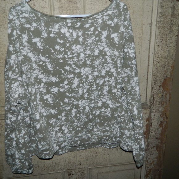 Fate Splatter Paint Oversized Sweatshirt Size Large (P-27) - Picture 4 of 4